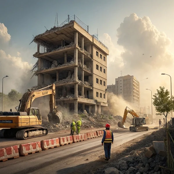 نعمتی خدمات مهندسی تخریب ساختمان در کرج گلشهر