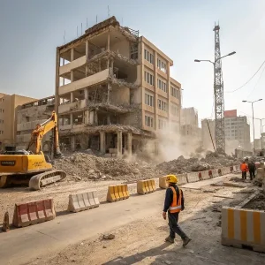 نعمتی خدمات تخریب ساختمان به صورت کلی و جزئی در کرج گوهردشت