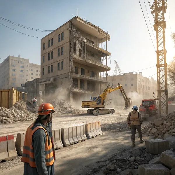 نعمتی خدمات تخریب ساختمان به صورت کلی و جزئی در کرج گوهردشت