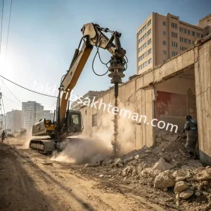 نعمتی خدمات تخریب ساختمان با روش پیکور در کرج گوهردشت