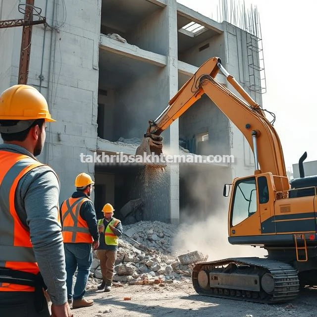 قیمت هر متر تخریب ساختمان در کرج